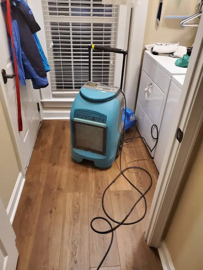 Commercial dehumidifier deployed for Flood Damage Cleanup in Floral City
